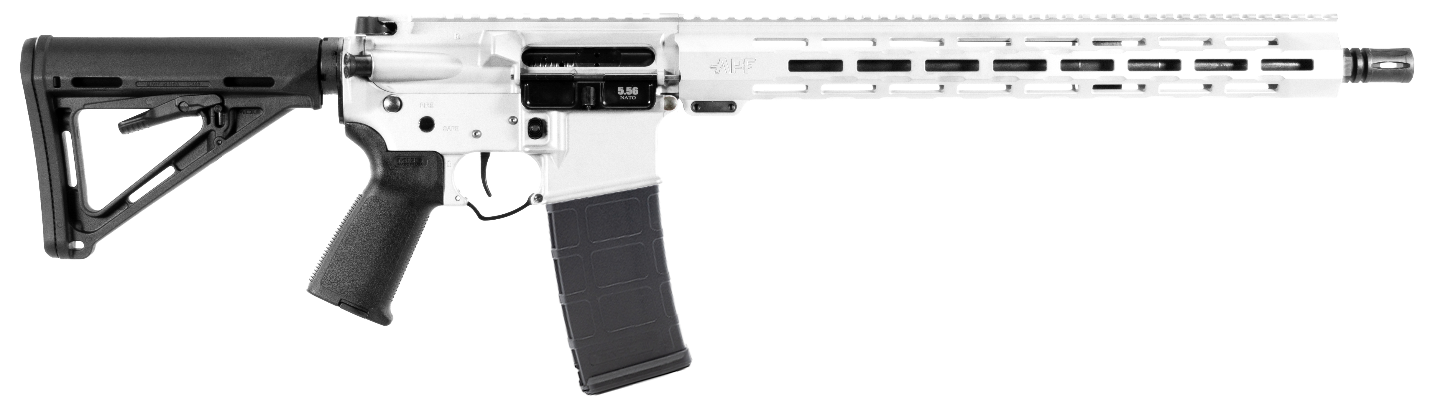 APF 5.56 VALOR 15 WHITE MLOK 30RD - Sale